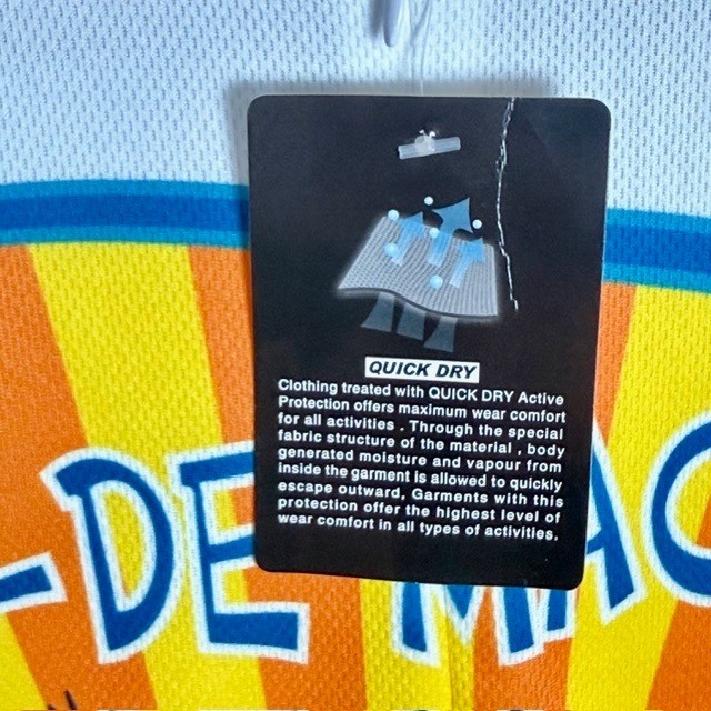Peak 1 Zoo-De-Mackinac Cycling Jersey Unisex XL Blue Orange 51 Mile Bash NWT