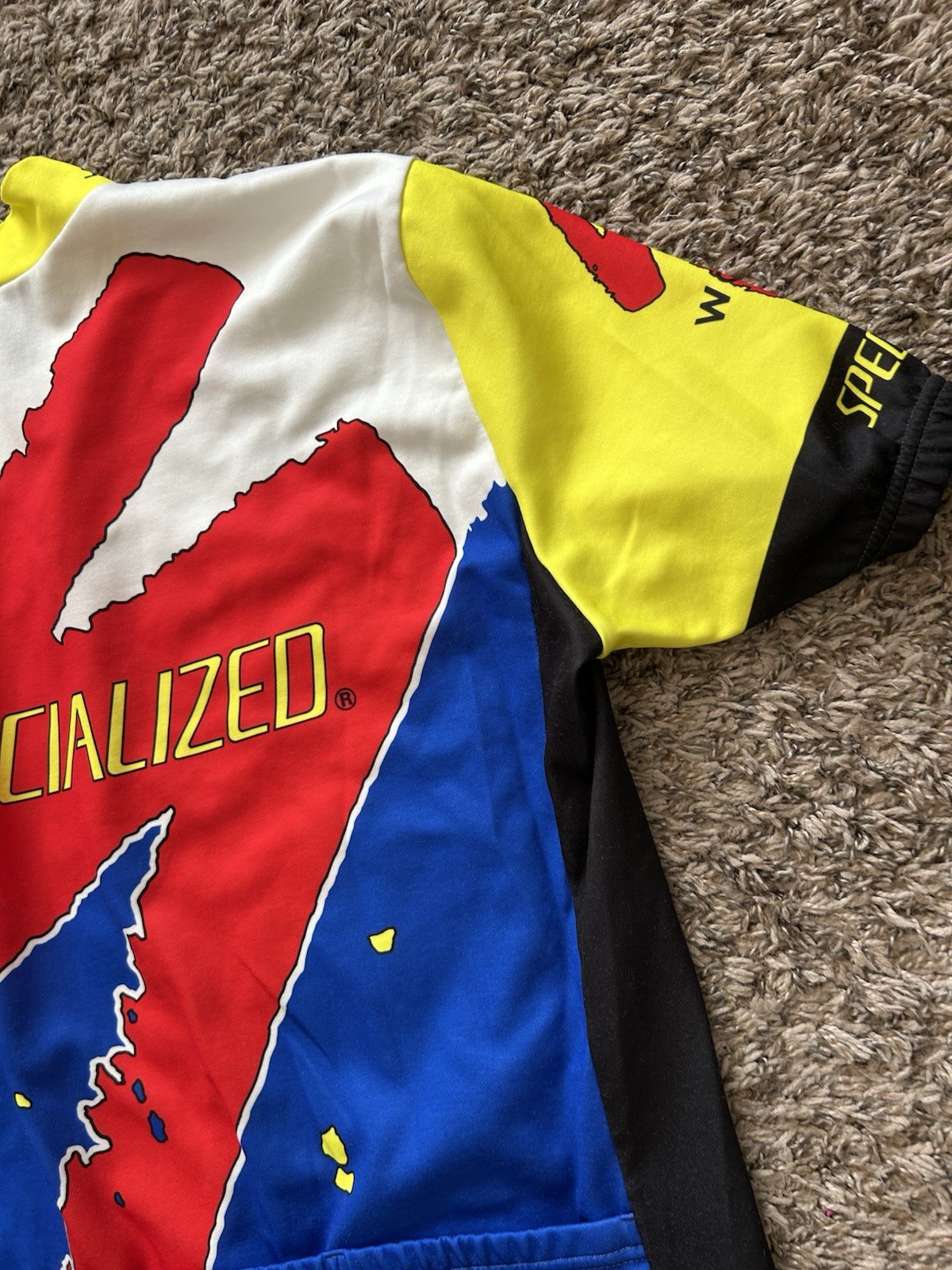 Vintage Specialized Cycling Jersey World Champion Norba 1992 Long Sleeve 3XL