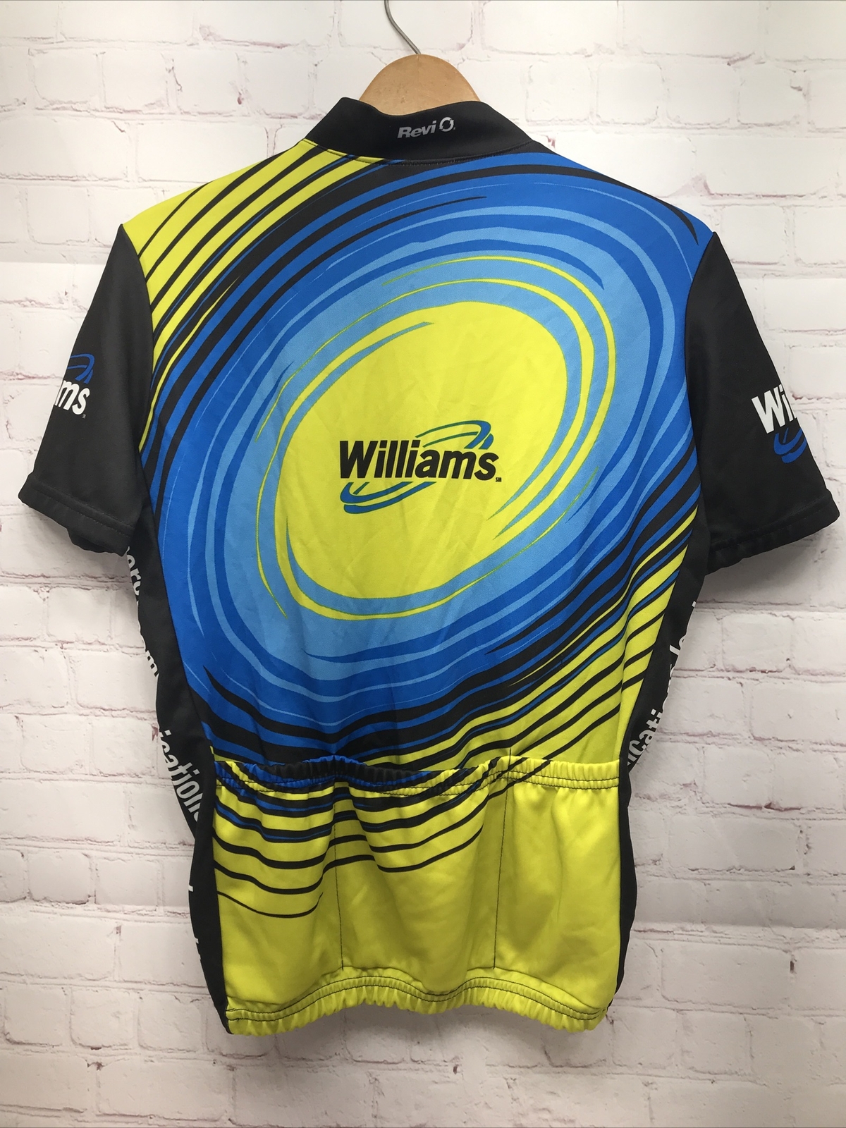 Revi Technical Wear 3/4 Zip Shirt Sleeve Cycling Jersey Medium Unisex