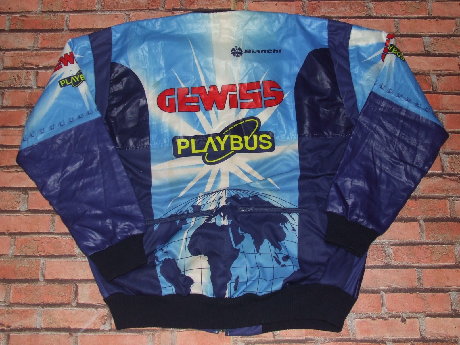 GEWISS Playbus Cycling Jersey Jacket Synthetic Fleece Pile XXL