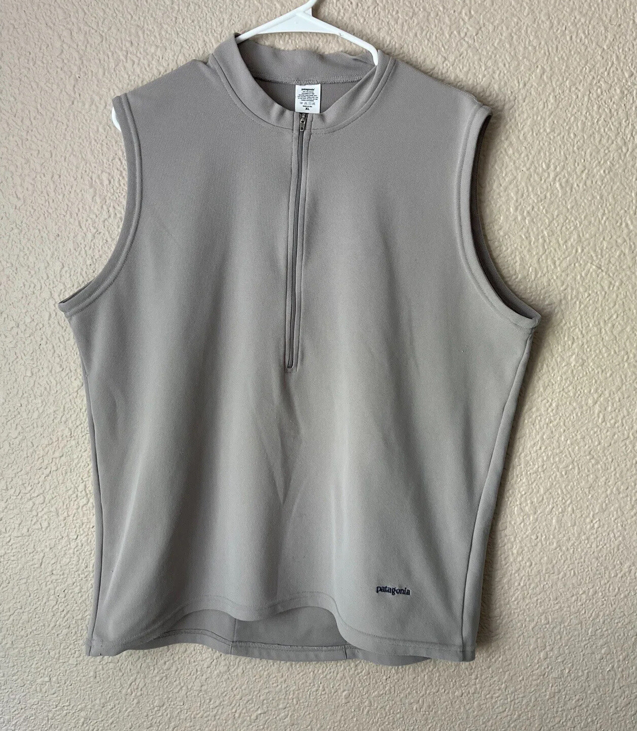 Patagonia Half Zip Pullover Cycling Hiking Running Vest Shirt Size XL