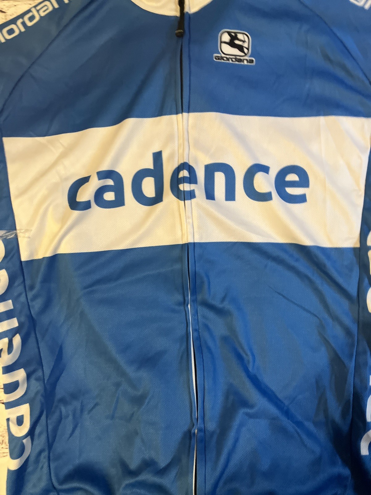 CADENCE CYCLING SHIRT GIORDANA SIZE XL PREOWNED