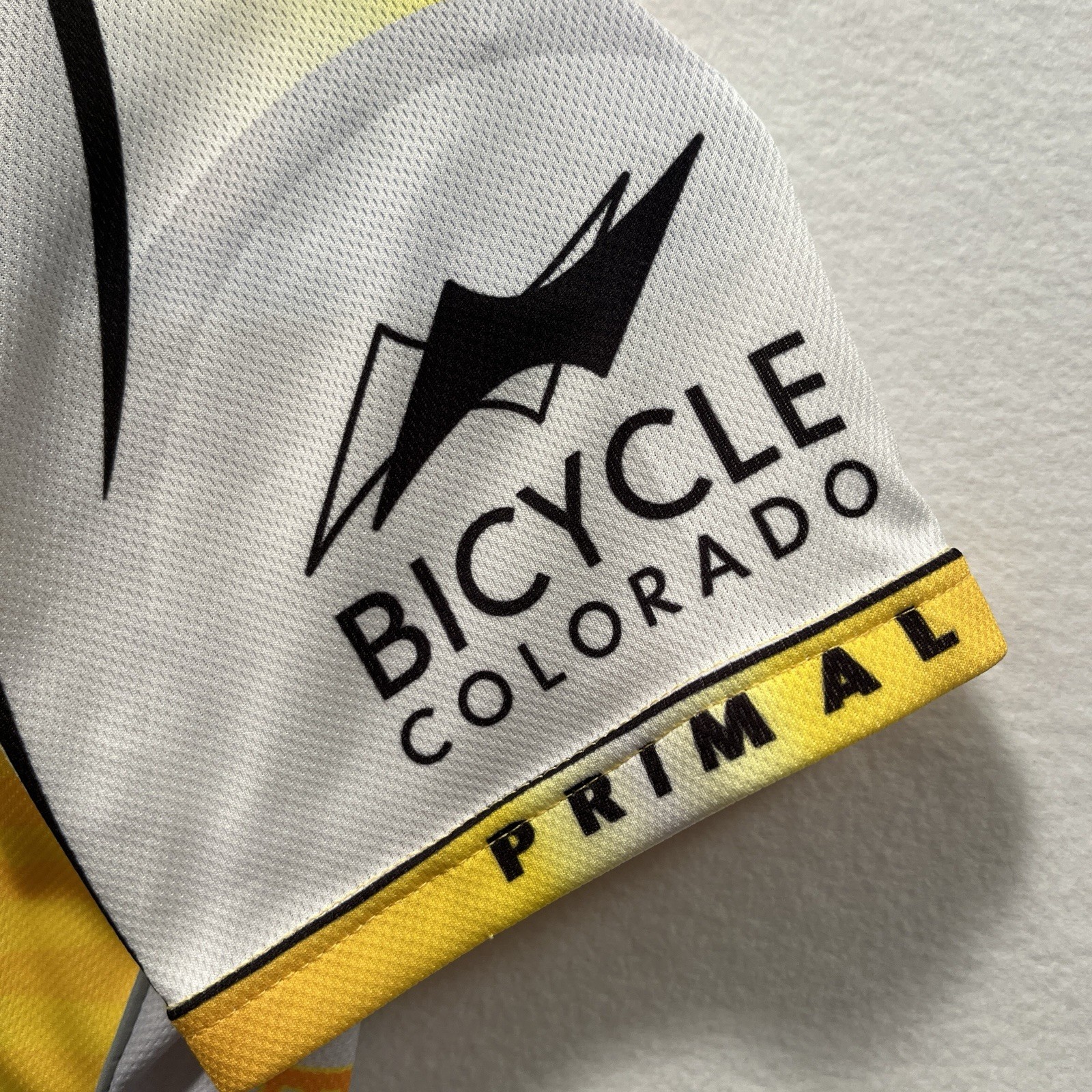 Primal Women’s Cycling Colorado Short Sleeve 3/4 Zip Back Pockets Shirt Size XL