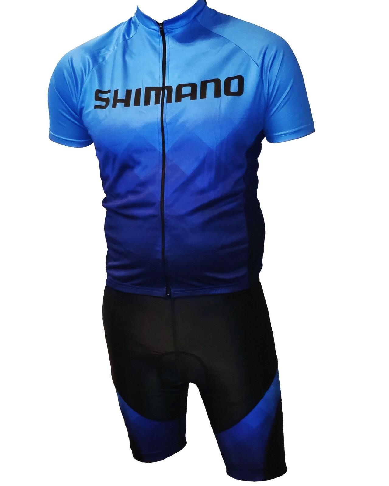 Shimano Cycling Clothing Bicycle Jersey Short Sleeve Bike Tops Shorts Padded