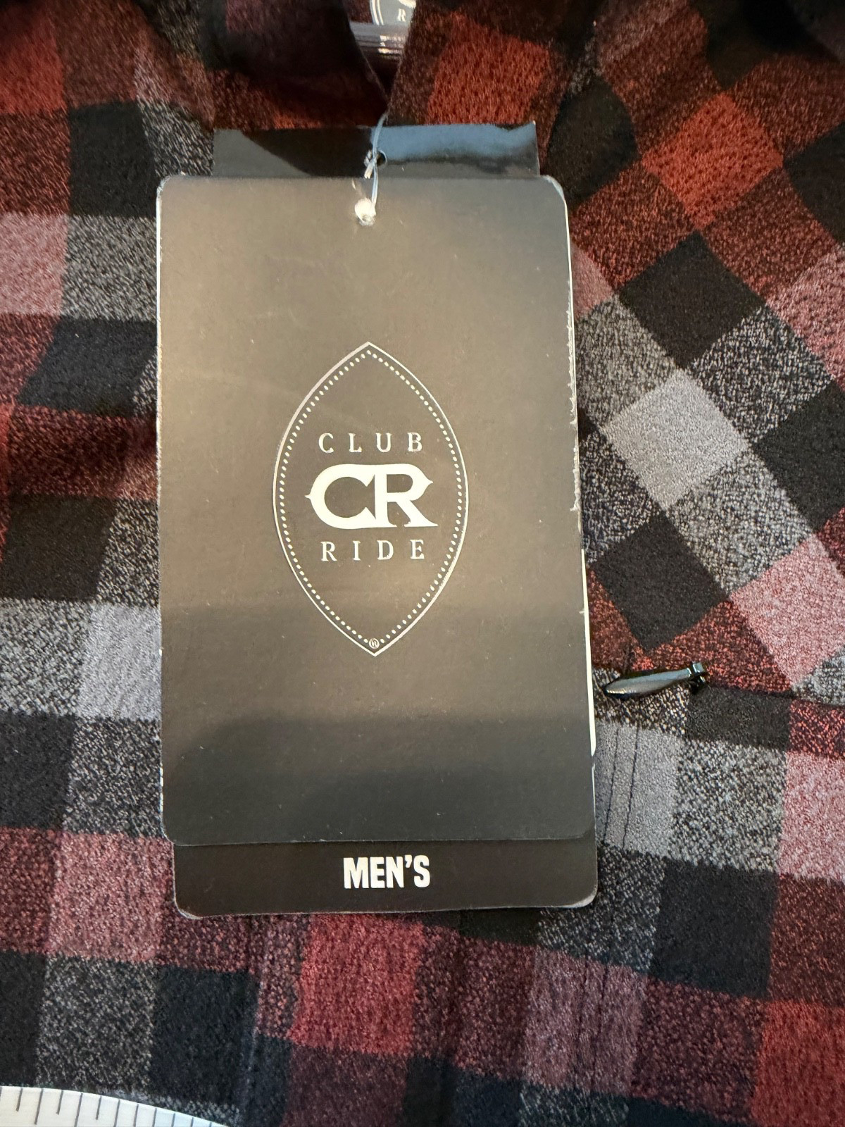 Club Ride Shaka Flannel Shirt, small, never worn, w/ tags
