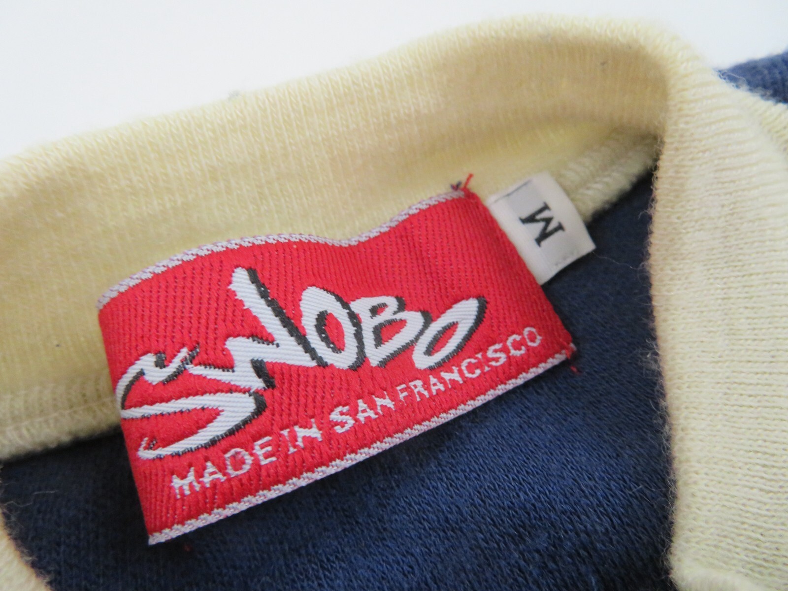 Vintage 90s Y2K Swobo Merino Wool Cycling Bike Jersey Mens Medium Blue USA Made
