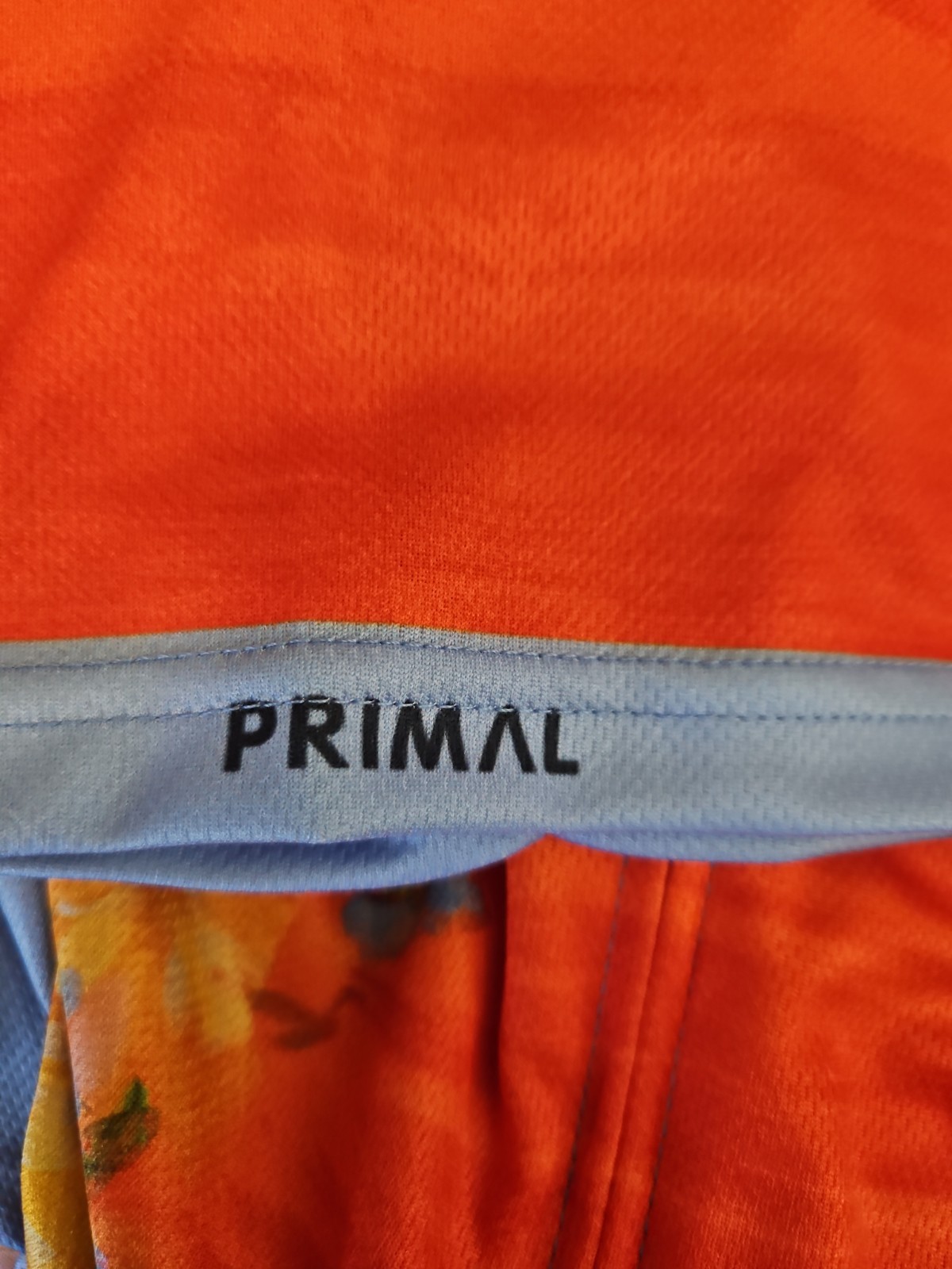 Primal Top Womens Size Small Multicolor Floral Cycling Jersey Stretch Athletic