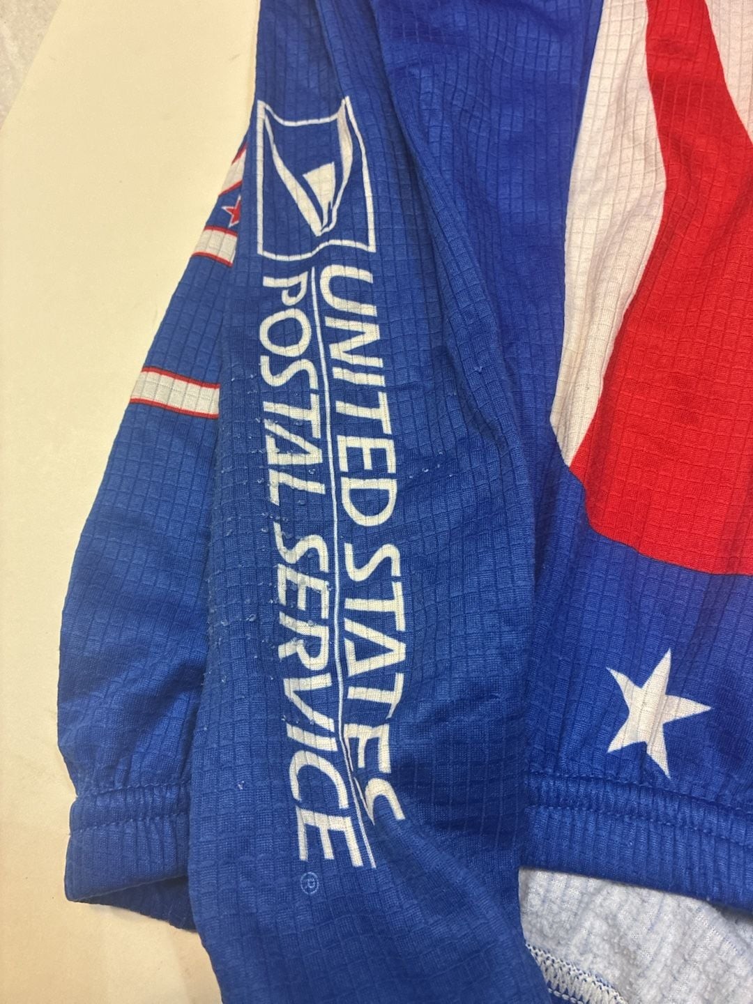 Vintage DeFeet USPS USA Cycling Long Sleeve Jersey Medium