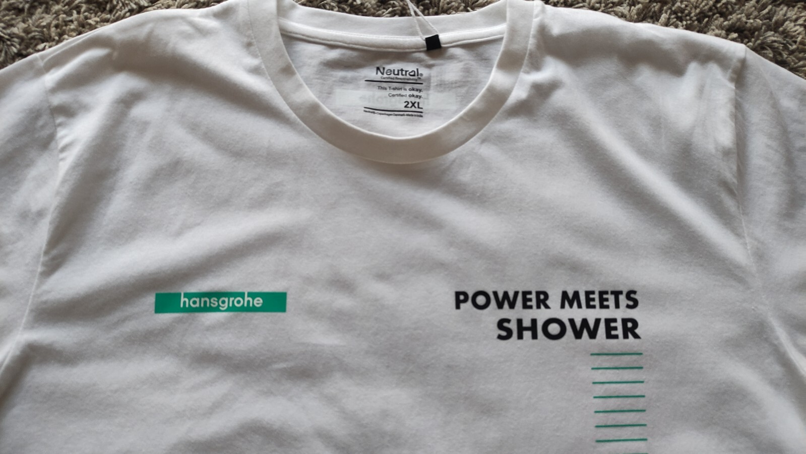 Bora Hansgrohe team Neutral Men’s Short Sleeve 100% Cotton T-Shirt Size:2XL NEW!