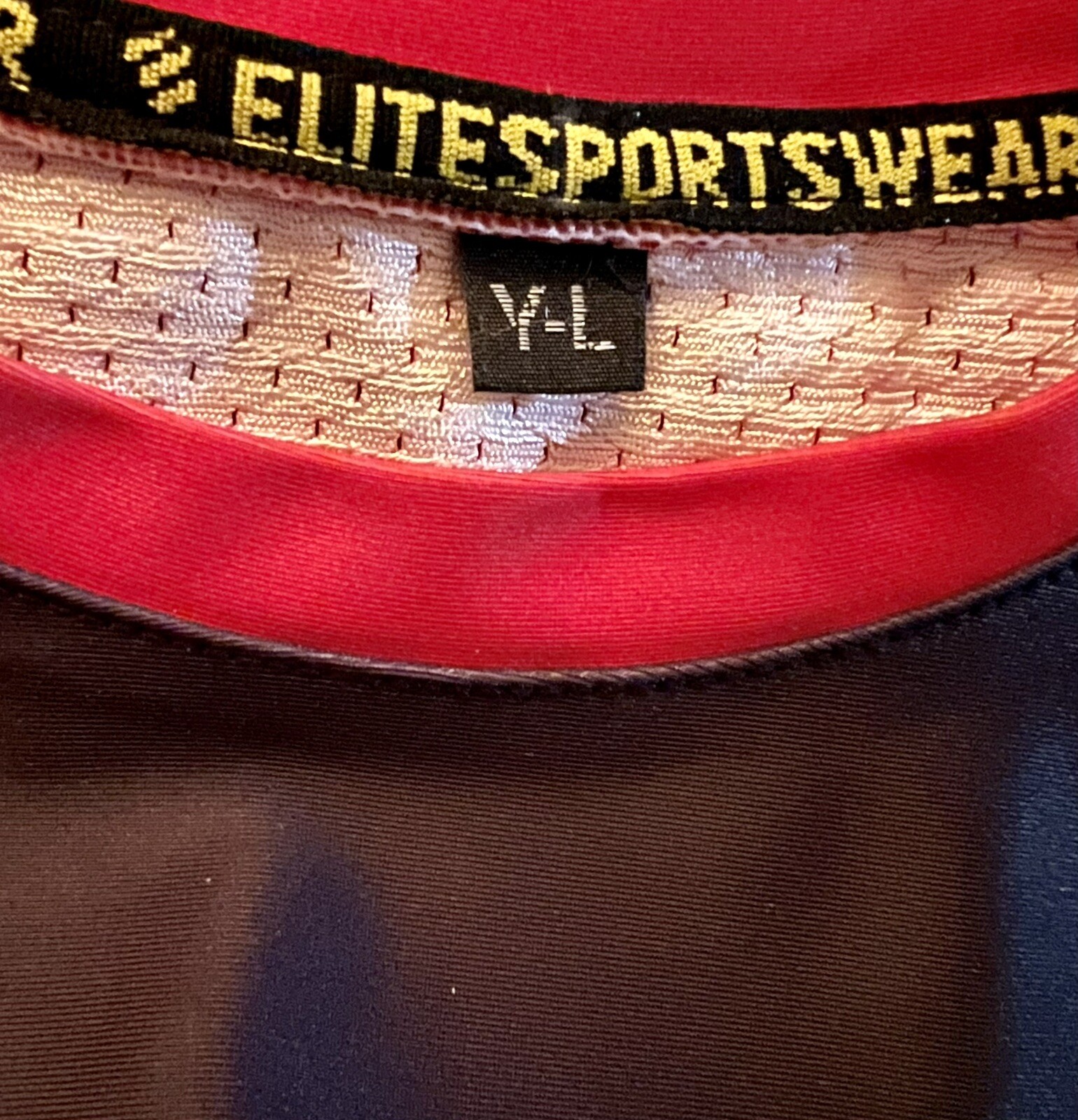 Red and black Outlaws Sports Jersey Elite Sportswear #9 YL