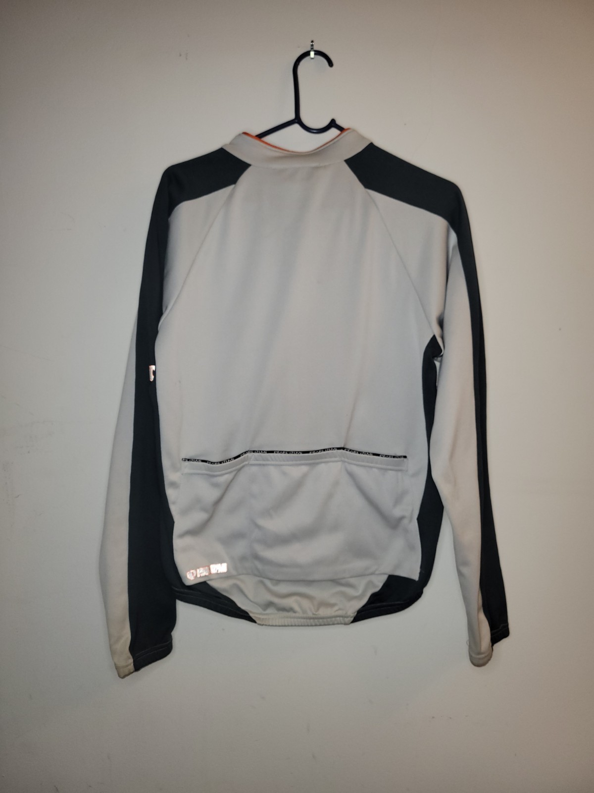 Pearl Izumi Full Zip Cycling Jersey White / Cream Long Sleeve- Men’s Small-Macau