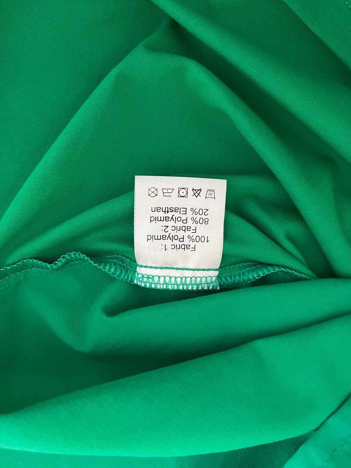 Skinfit Men’s Alvera Travel Shirt Sport Short Sleeve Button Stretch Green XL