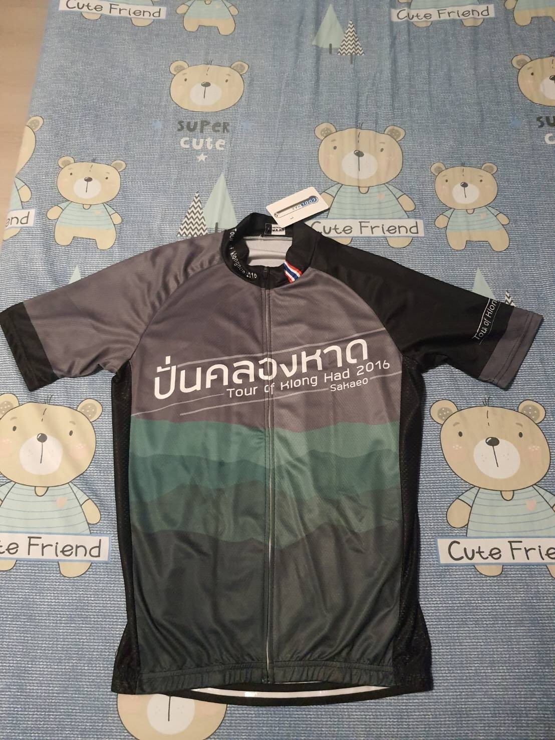 bike jersey large short sleeve mens shirt from Thailand(Sakaeo province)