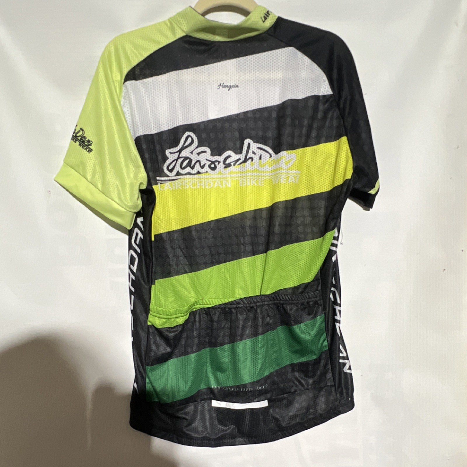 Lairschdan Bike Wear Hengxin 3XL Cycling Jersey Cool Max Black Green Yellow