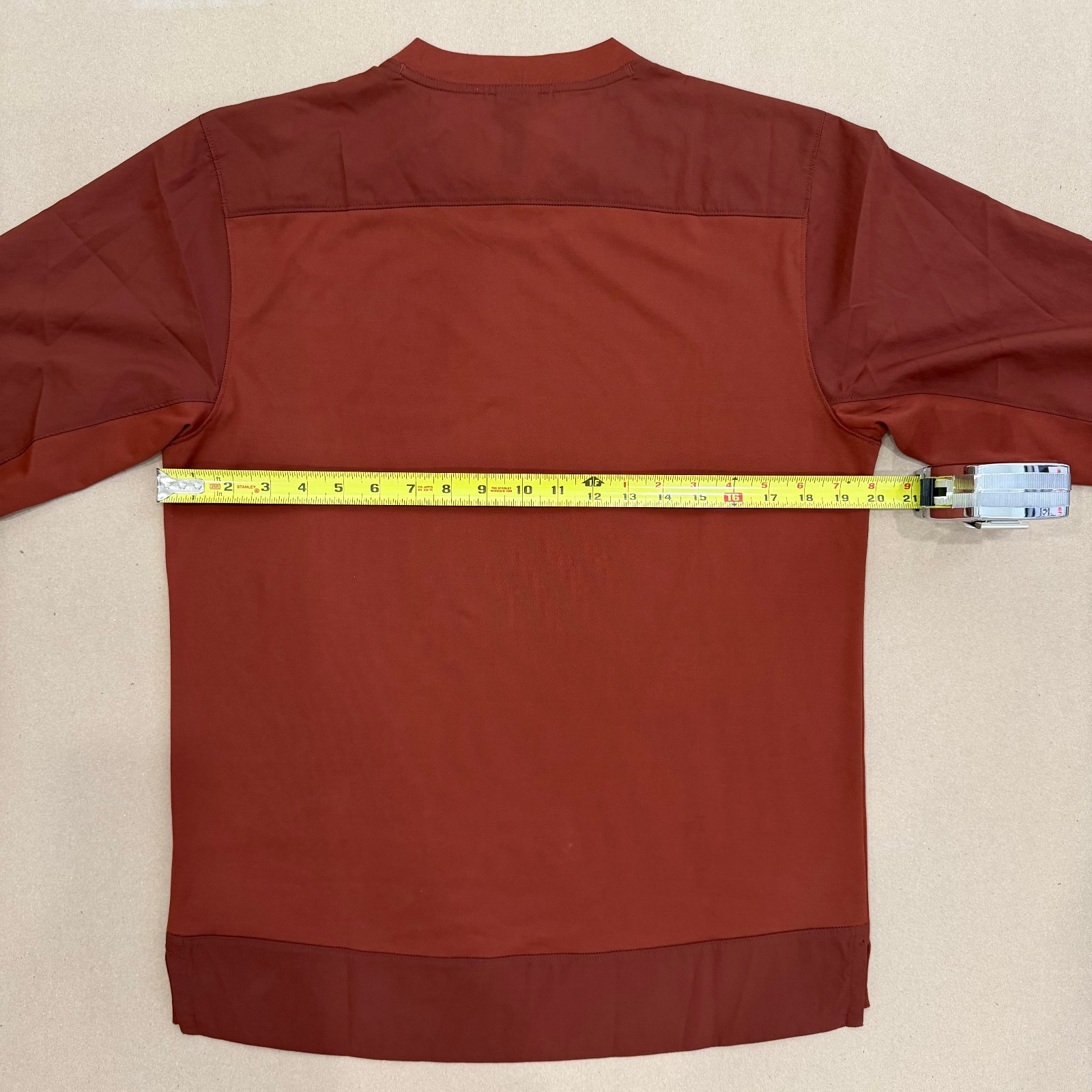 Patagonia Long-Sleeved Dirt Craft Bike Jersey shirt, Small, Brown, NEW (23891)