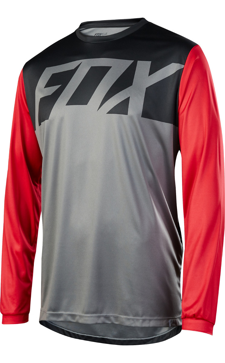 Fox Racing Ranger Long Sleeve L/S Jersey Graphite/Red