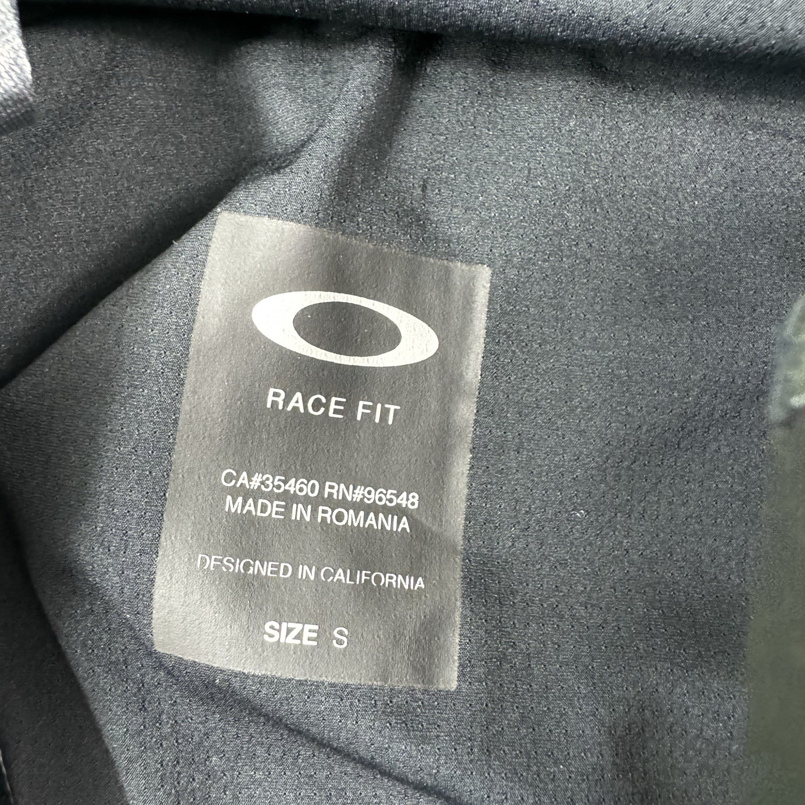 Oakley Race Fit Men’s Cycling Jersey Size S Small Mint