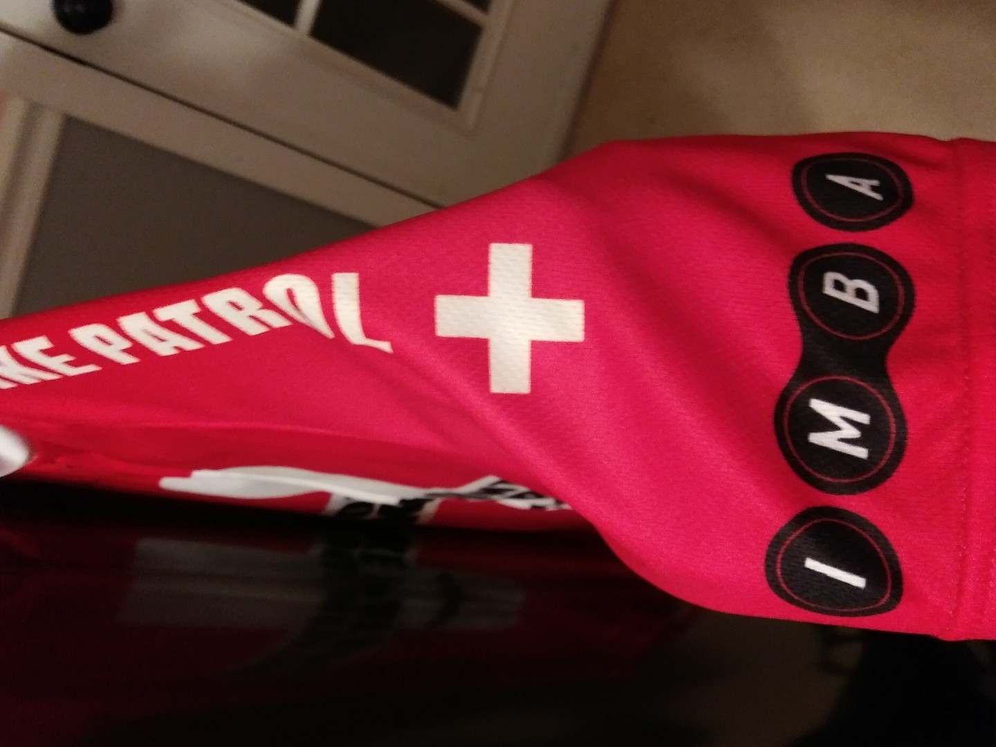 Cycling jersey imba FREE patrol socks too!