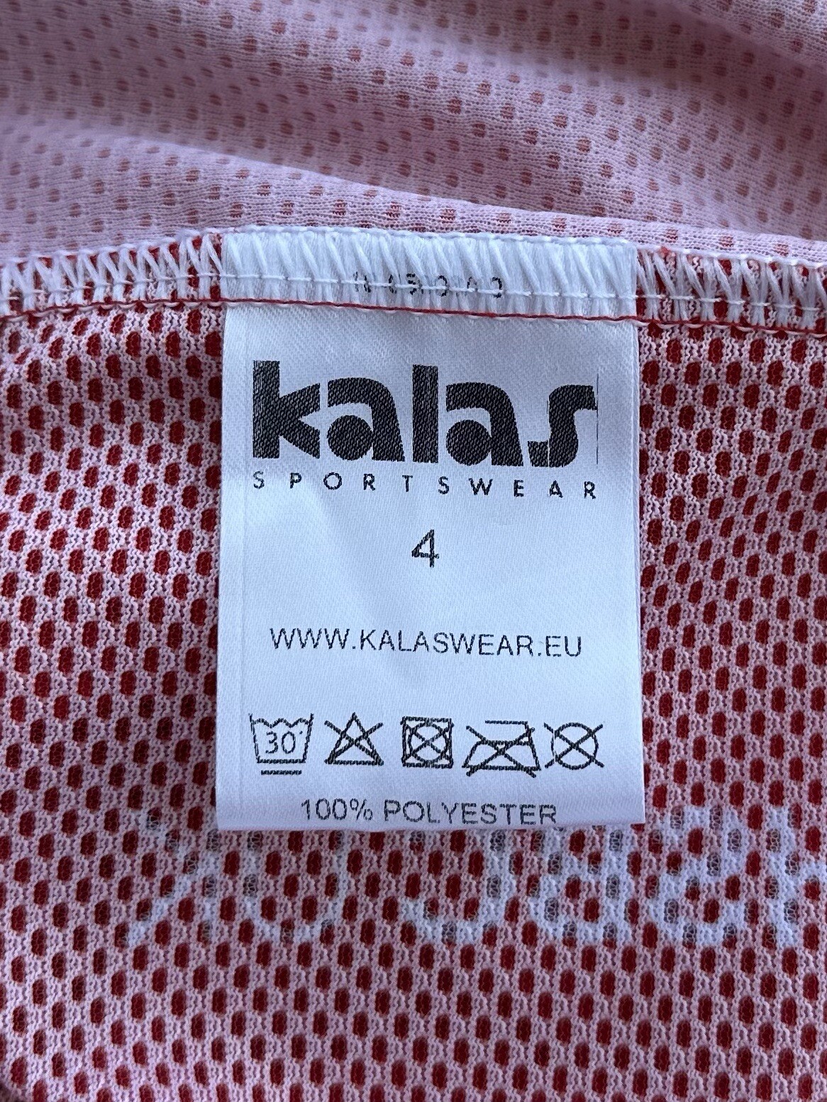 British Cycling Kalas United Kingdom Team Shirt Jersey Size 4