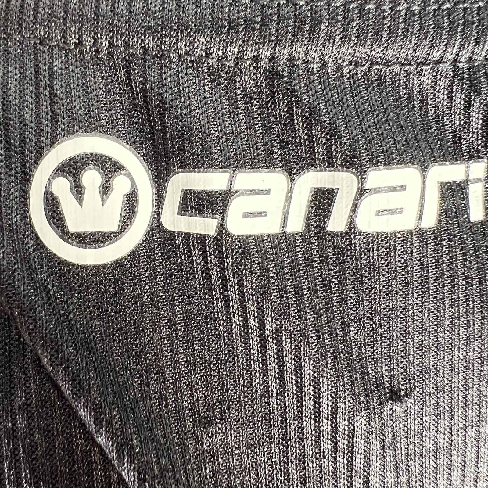 Canari Cycling Shirt Mens XL Green Black Full Zip 2 Pockets Jersey Lightweight