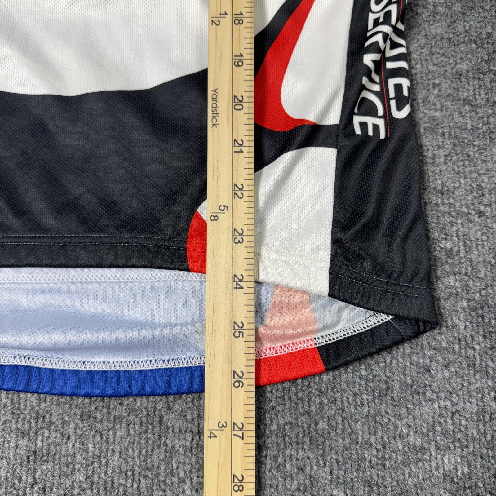Nike Cycling Jersey Mens Medium USPS TREK Blue Red USA Italy Short Sleeve Team