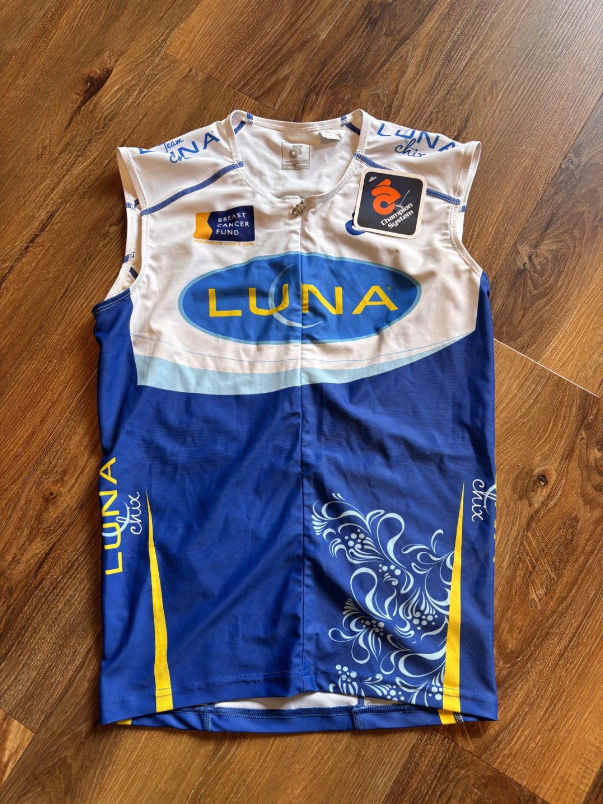 NEW Champion system Luna Chix air lite cycling jersey Large