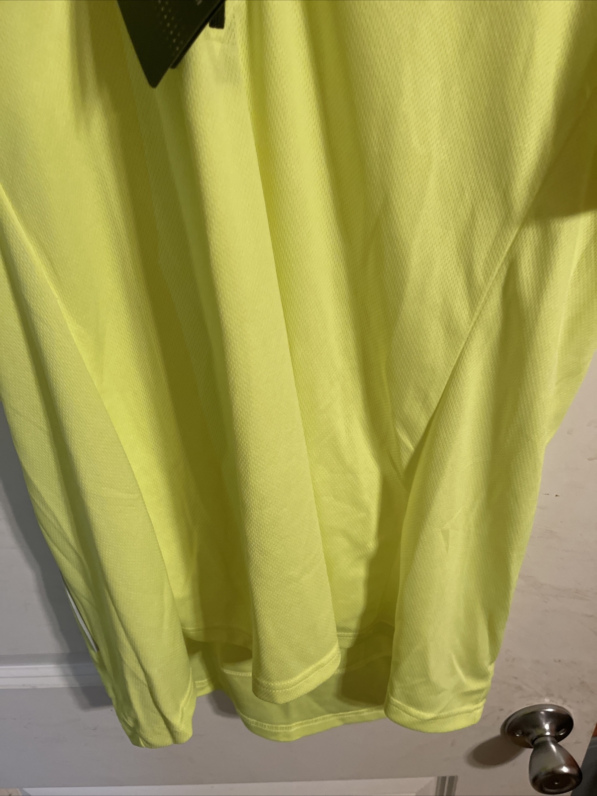 4ucycling Mens Short Sleeve Shirt Bike Fluorescent Green XL
