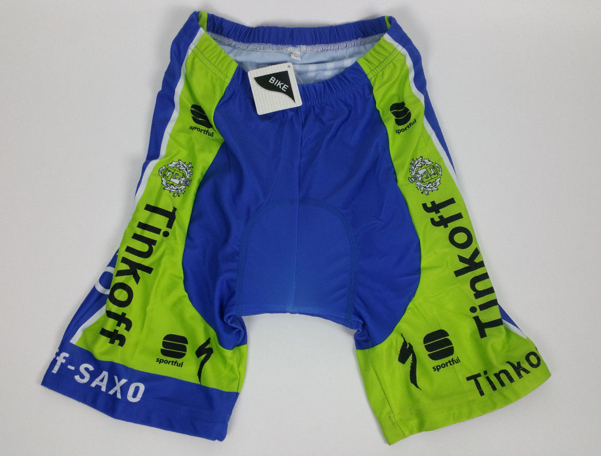 NEW Jersey Shirt & Shorts Set TINKOFF SAXO Full Zip Size Large Bike Cycling