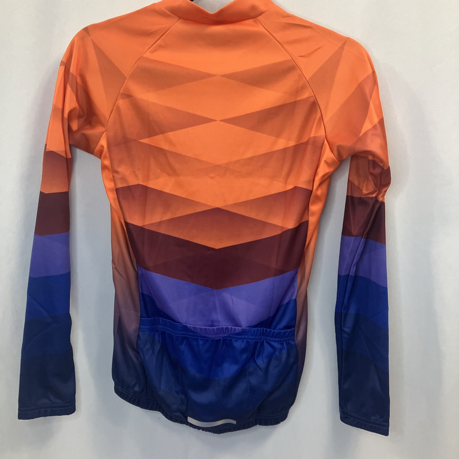 Women’s Long Sleeve Cycling Jersey Winter Full Zipper Top sz Small