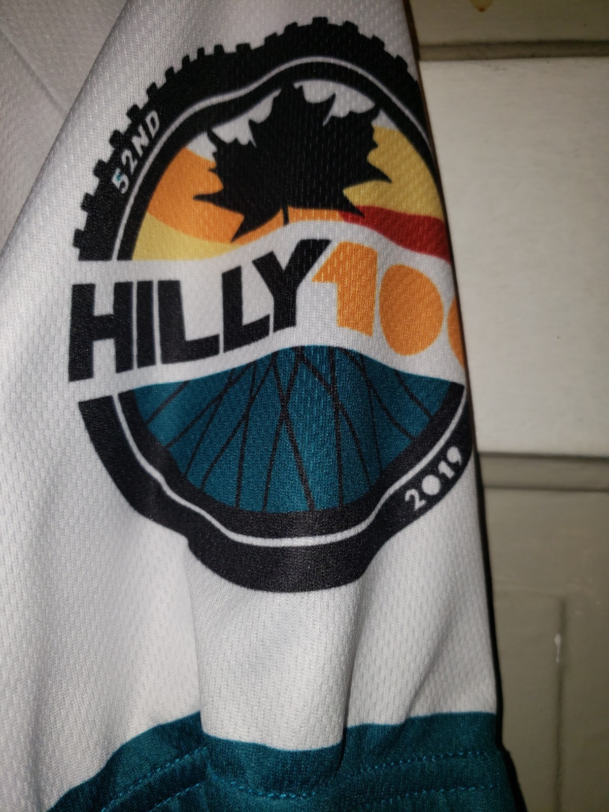 Peak 1 Sports Hilly 100 Short Sleeve Full Zip Bicycle Riding Jersey Unisex XL