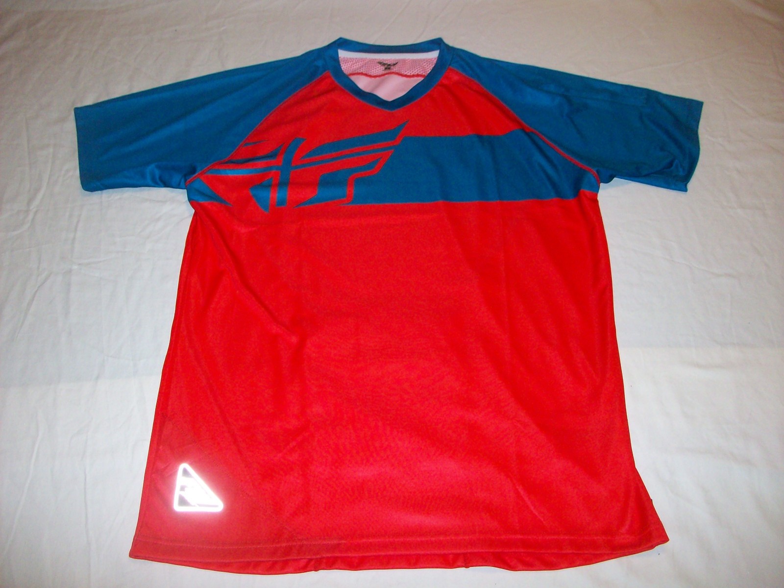 FLY RACING BICYCLE CYCLING JERSEY MENS LARGE MOUNTAIN BIKE ENDURO JERSEY NICE!