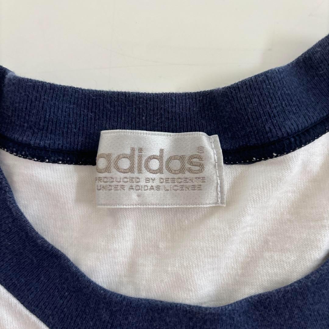 Adidas 80S T-Shirt Made In Japan Designer S M Y2K Heisei Gal Women S Limited Edi