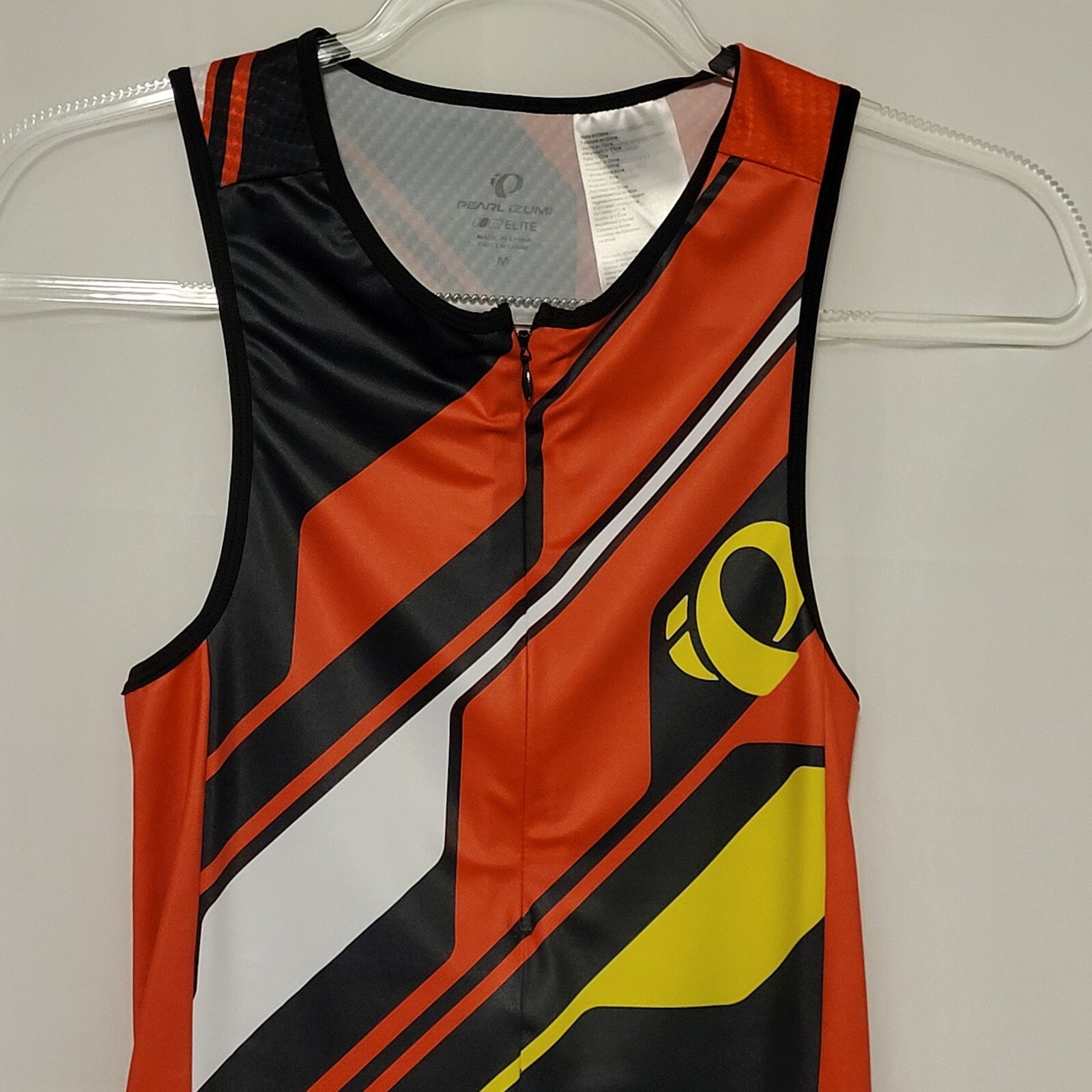 Pearl Izumi Elite Cycling Jersey Compression 1/2 Zip Sleeveless Men’s Medium