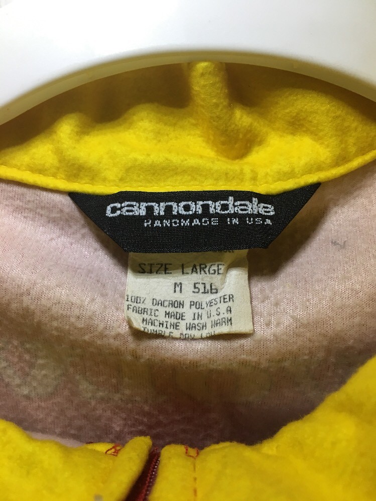 Libor Karas Used Vintage Volvo Cannondale Cycling Vest 1996 S M L Fleece Dacron