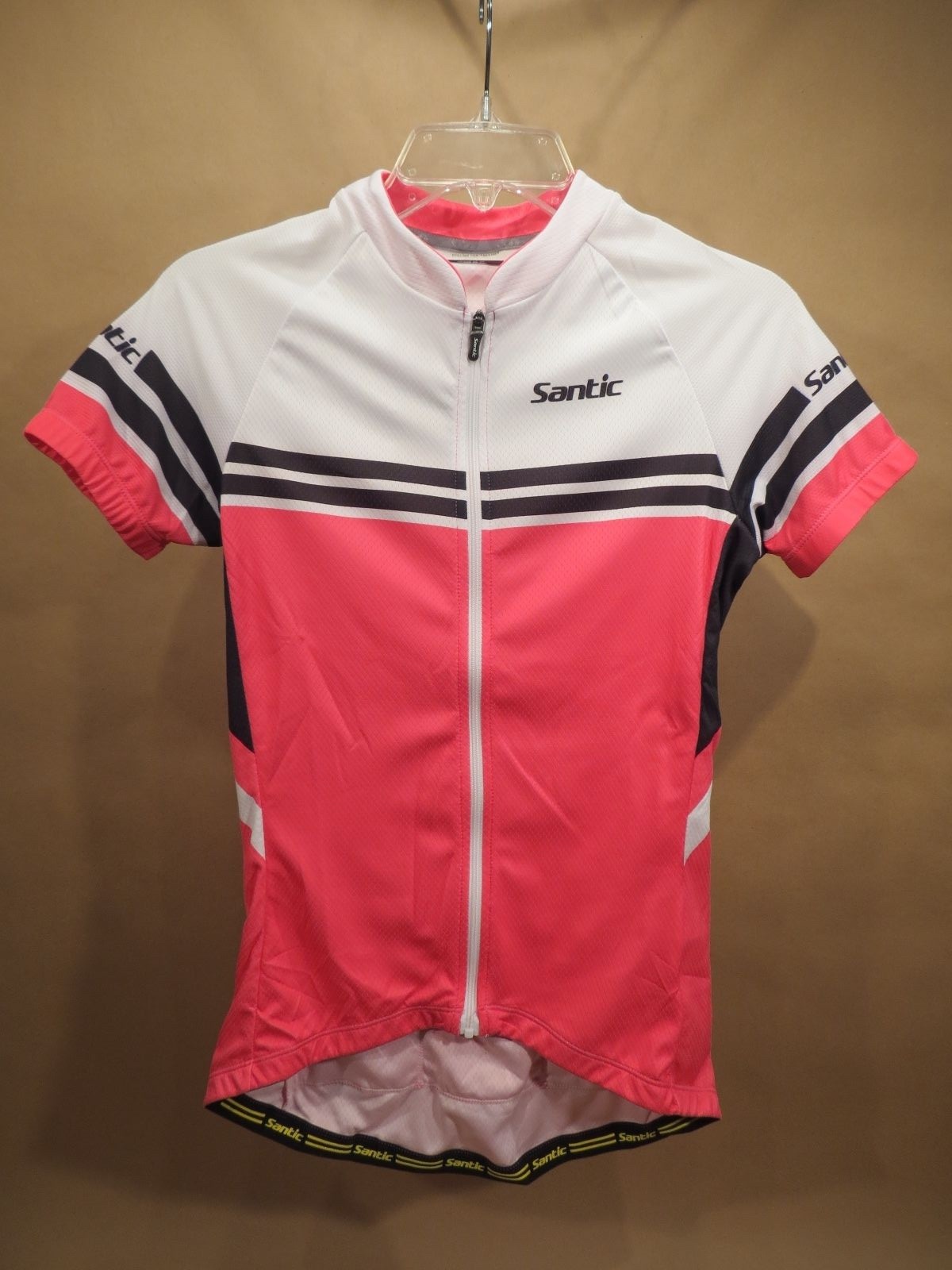 Santic Cycling Jersey • Women’s Small • Pink / White / Black • Road | Bike | MTB