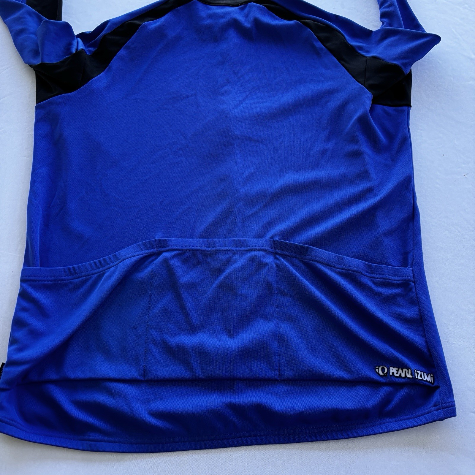 Pearl Izumi Long Sleeve Cycling Jersey Blue Black Full Zip Men’s XL Macau