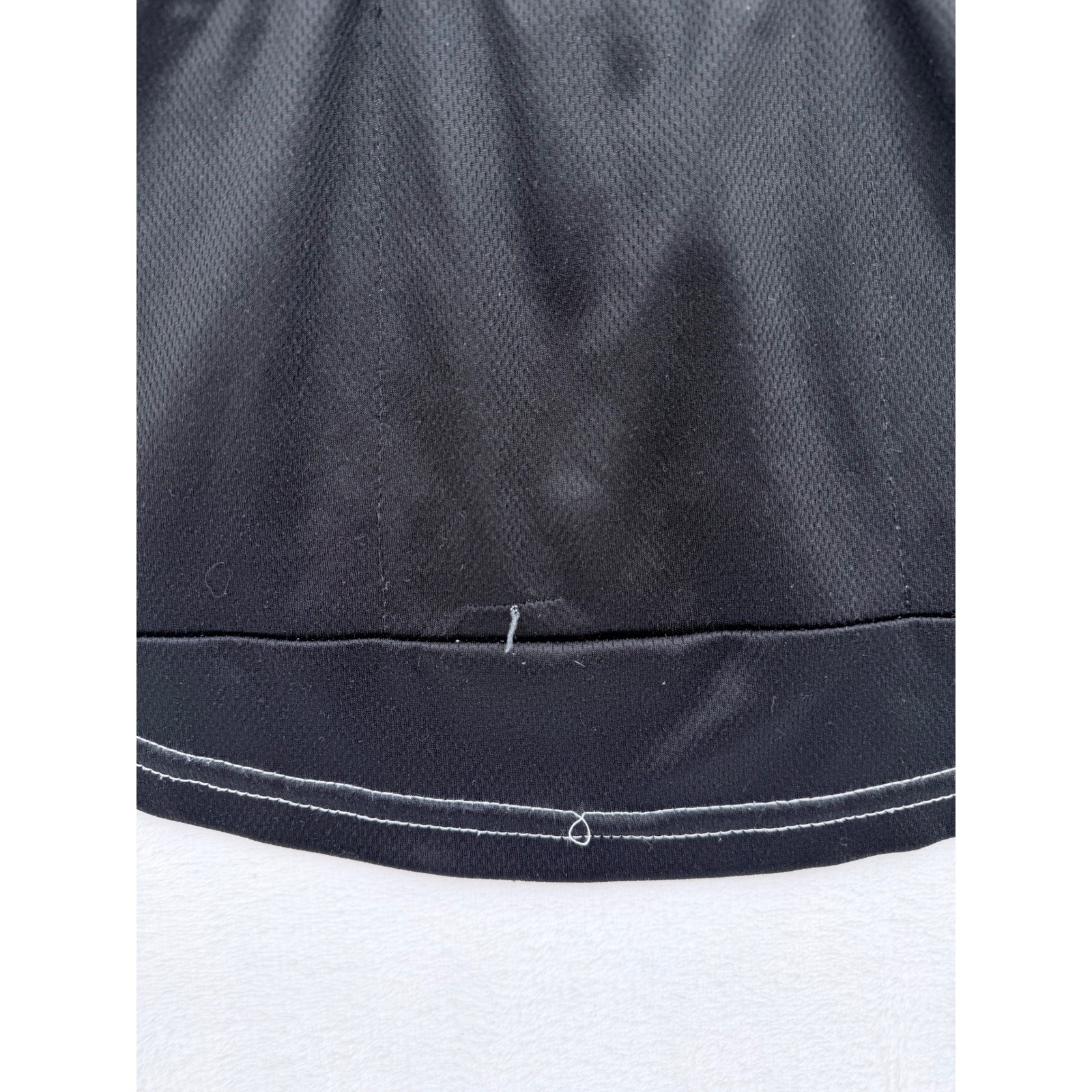 Twin Six The Bird Sleeveless Cycling Jersey Womens Medium Black White Floral Zip