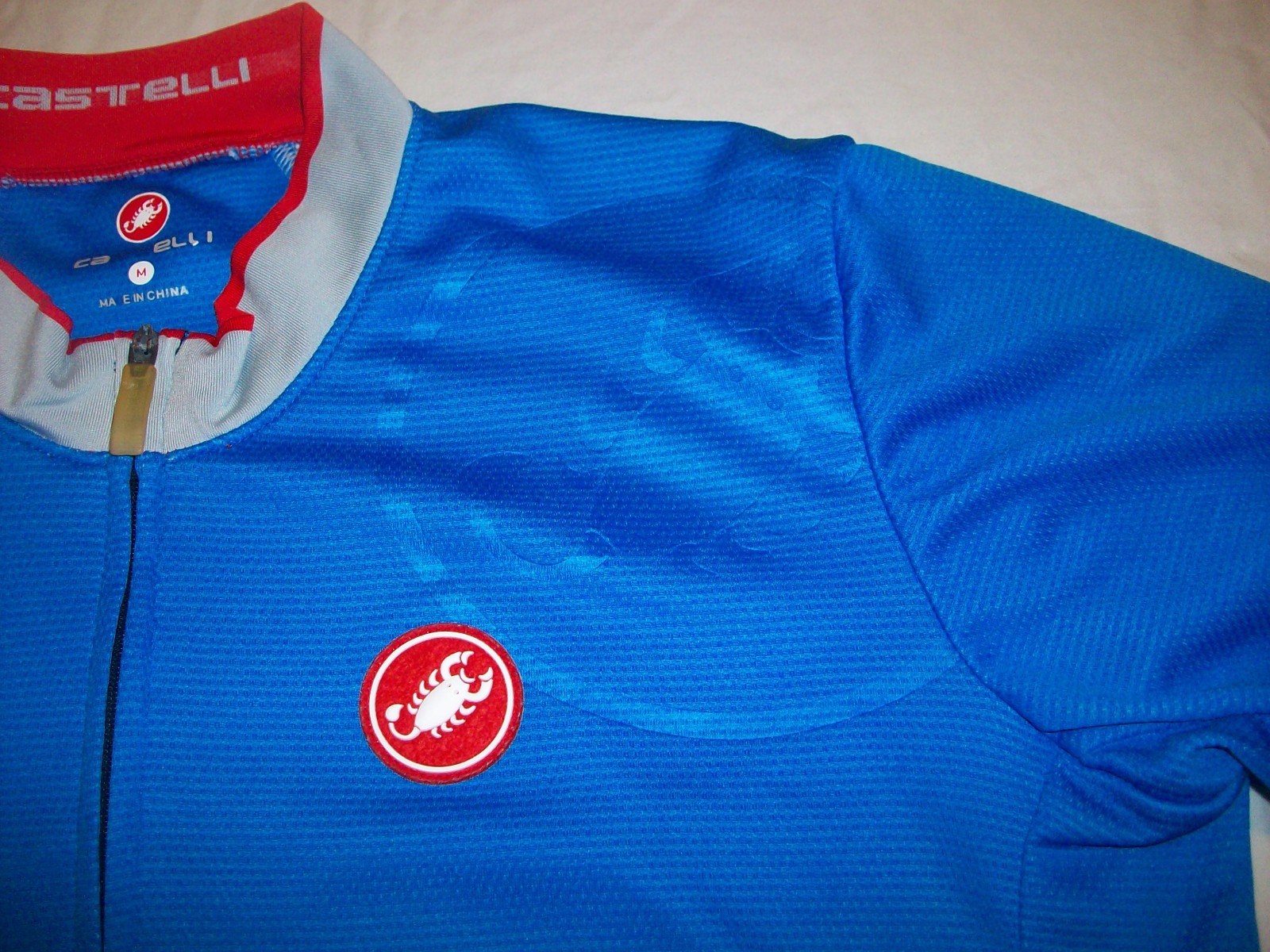 CASTELLI BICYCLE CYCLING JERSEY MENS MEDIUM MOUNTAIN/ROAD BIKE JERSEY NICE!