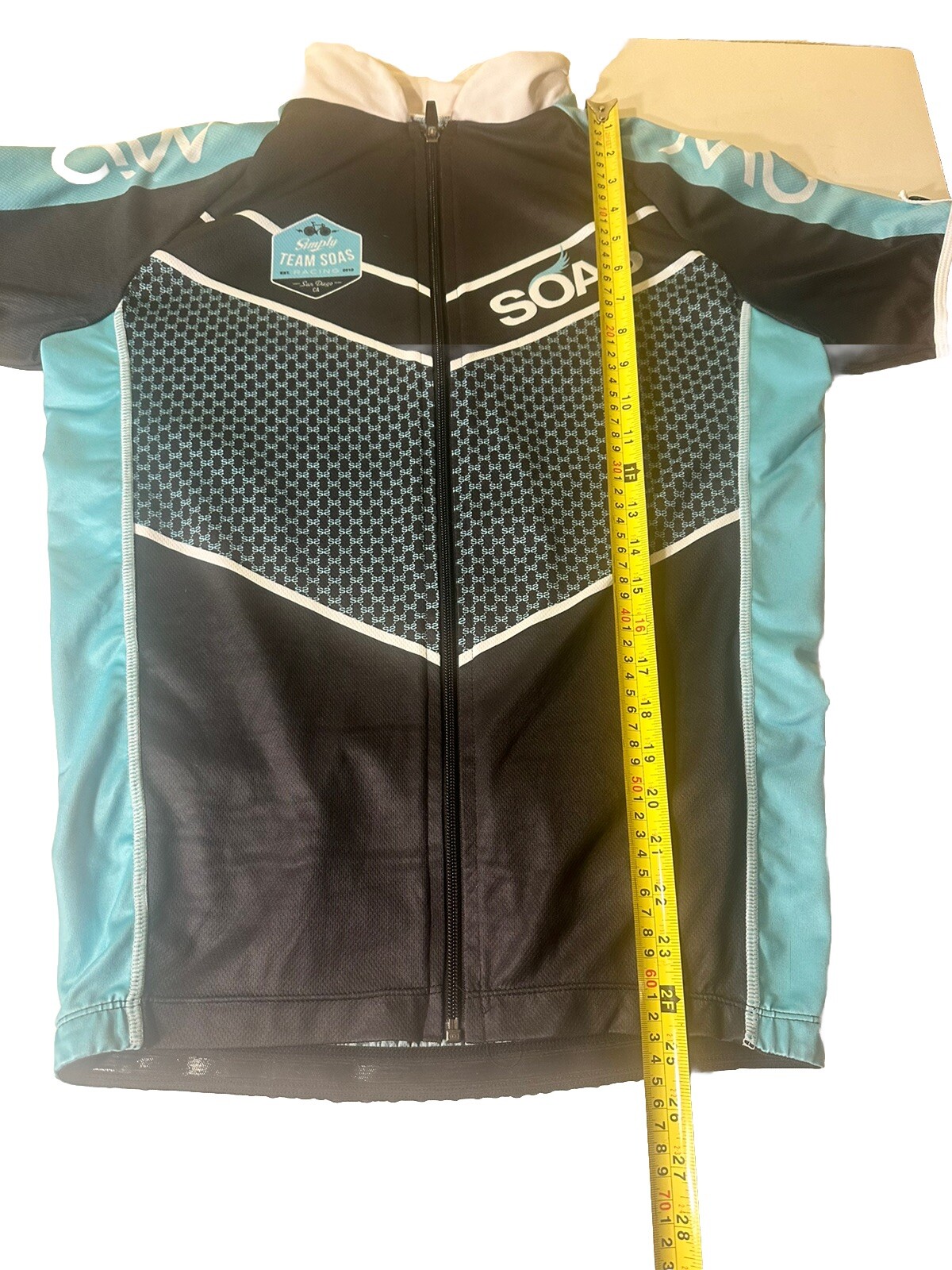 Soas Signature Print Cycling Jersey Men’s Size Large Rare Free Shipping