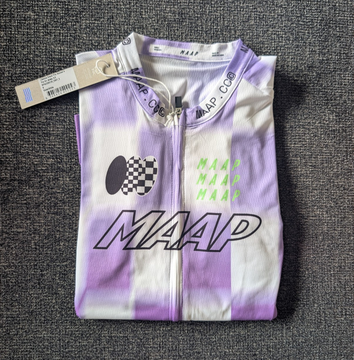 MAAP Women’s Life Time Grand Prix Pro Air Jersey 3.0 Small New – $205 Retail