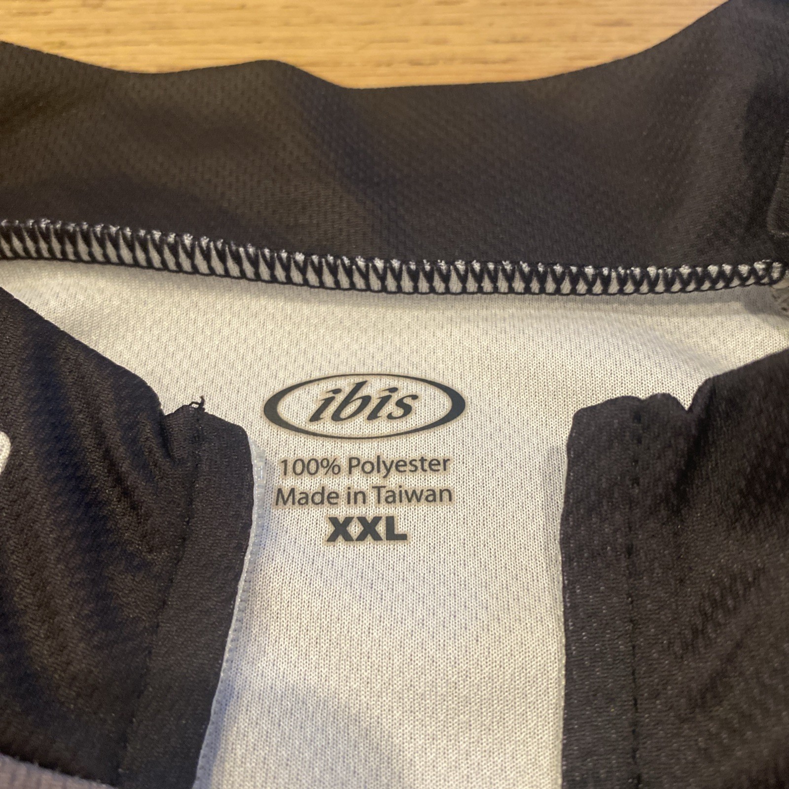 Ibis Men’s Cycling Jersey XXL, Fox Racing, Shimano, Black/Gray/Tan