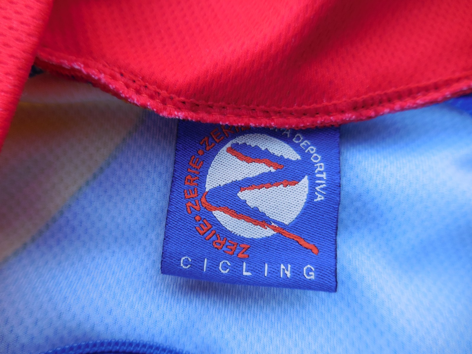 Zerie Cicling Cycling Jersey Mens Sz S Columbia Bright Bicycle Shirt Half Zip