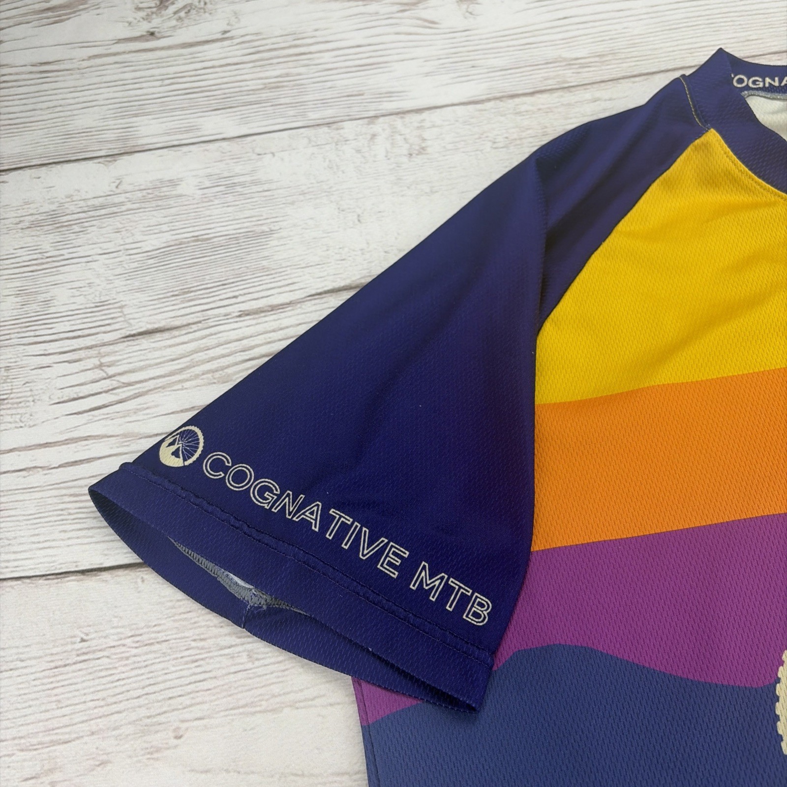 Cognative MTB Men’s XL Performance Colorful Biking Cycling Shirt Quick Dry Tee