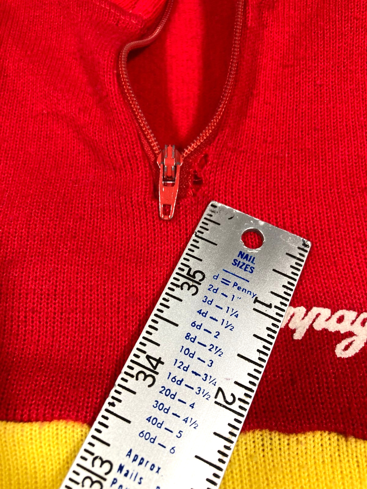 TI Raleigh Creda Campognolo Vintage Acrylic Cycling Jersey XXS? YOUTH SIZE?