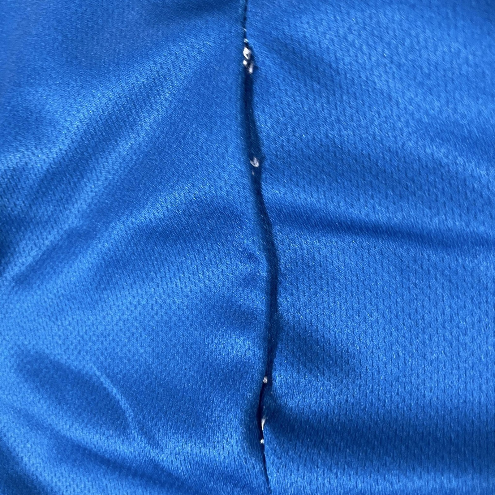 Twin Six Cycling Jersey Mens 2XL Blue Red Speedster Full Zip Bike Shirt Pockets