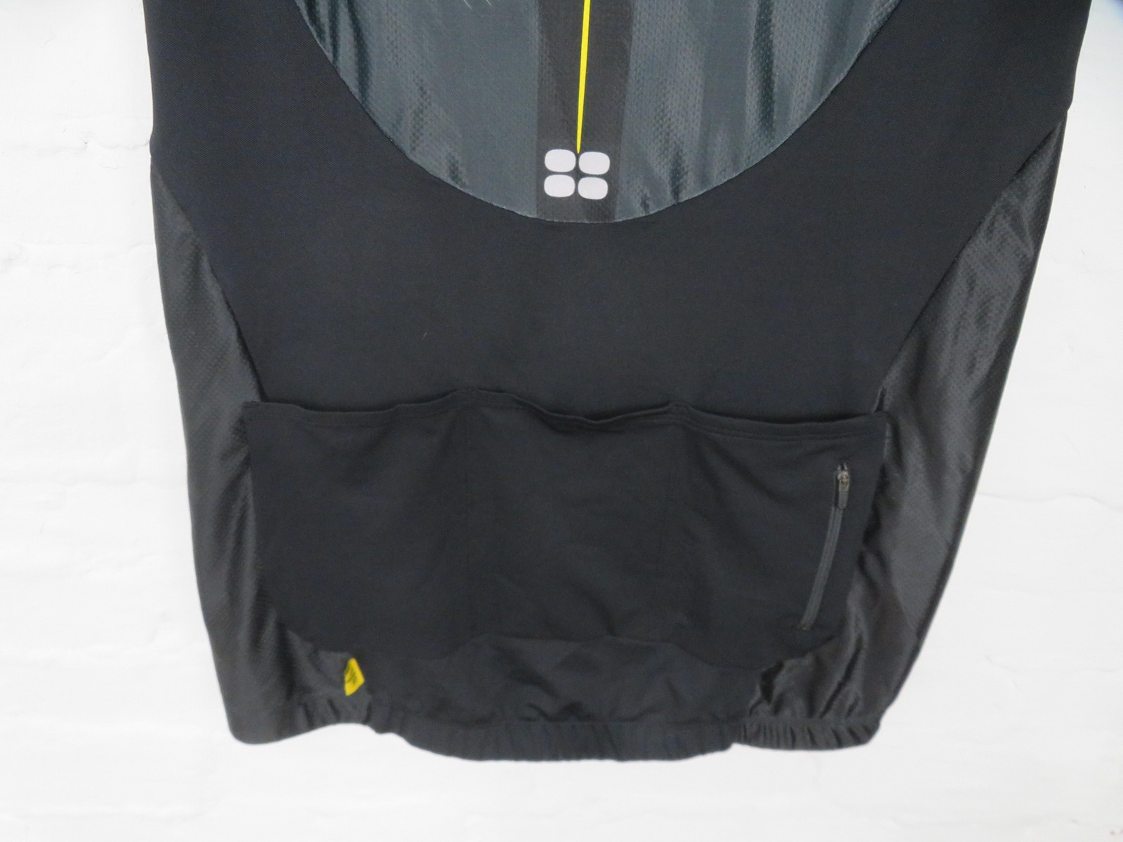 Nike Shirt Mens Large Black Gray Dri-FIT Cycling Jersey Half Zip Back Pockets