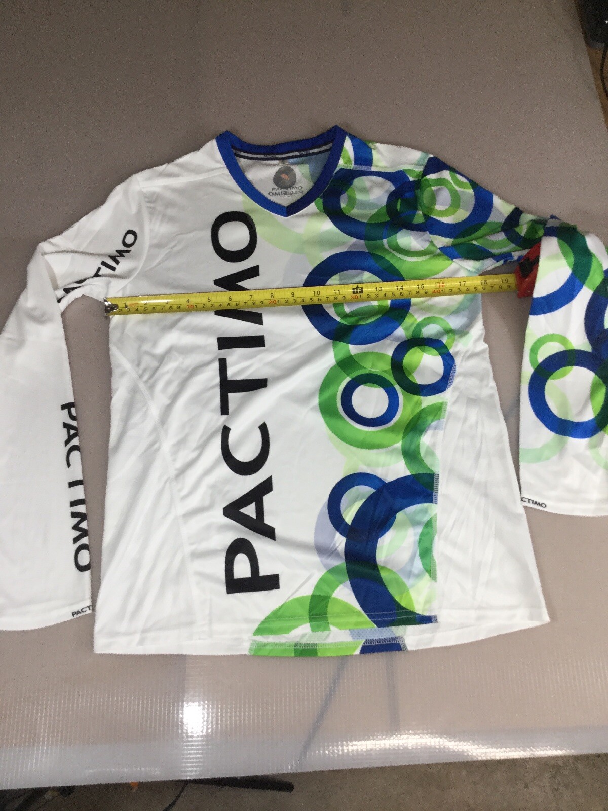 Pactimo Womens Casual Long Sleeve Cycling Tech T Shirt Small S (6910-B)