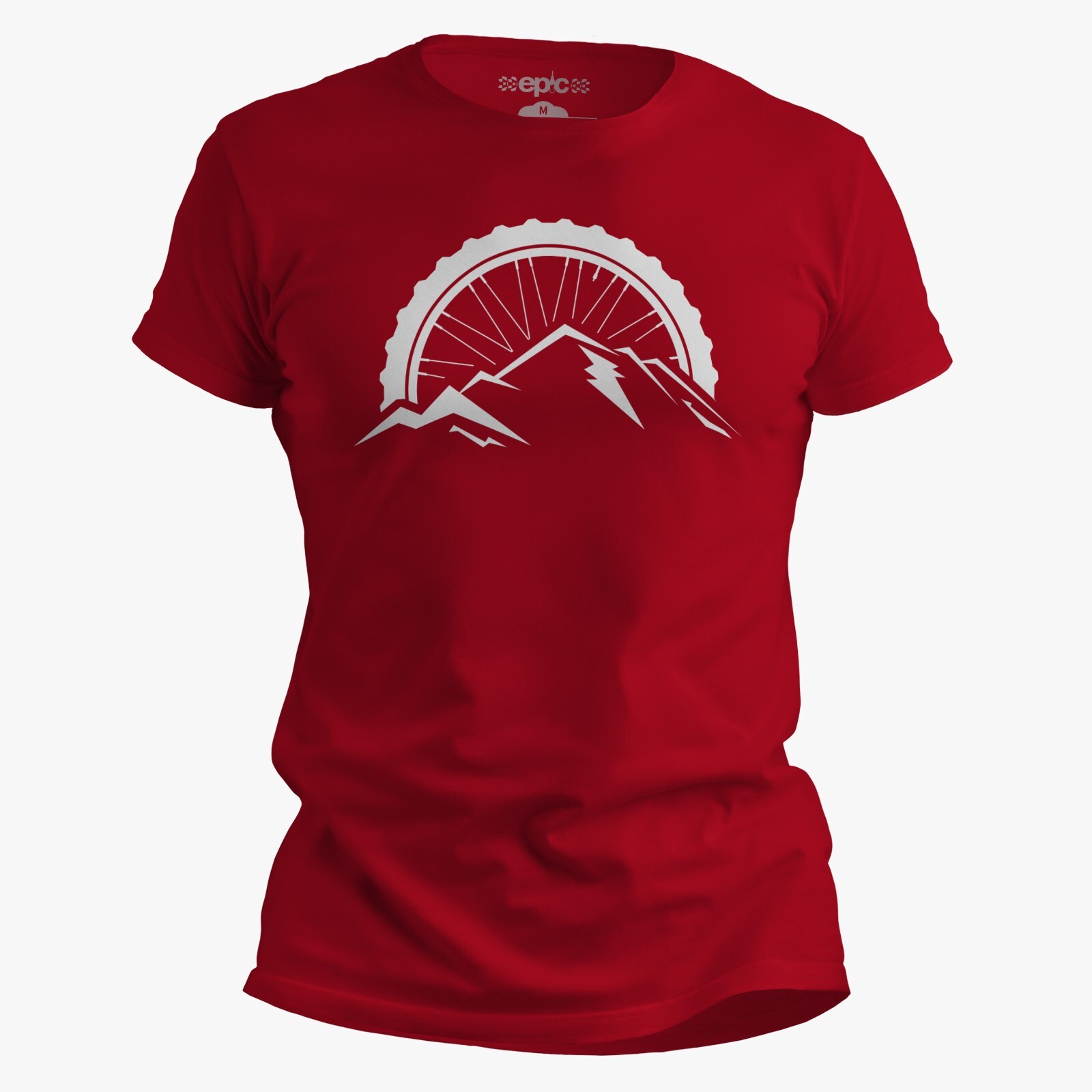 Alpine Rider MTB Cycling T-Shirt – Mountain Biker/Cyclist Short Sleeve tshirt