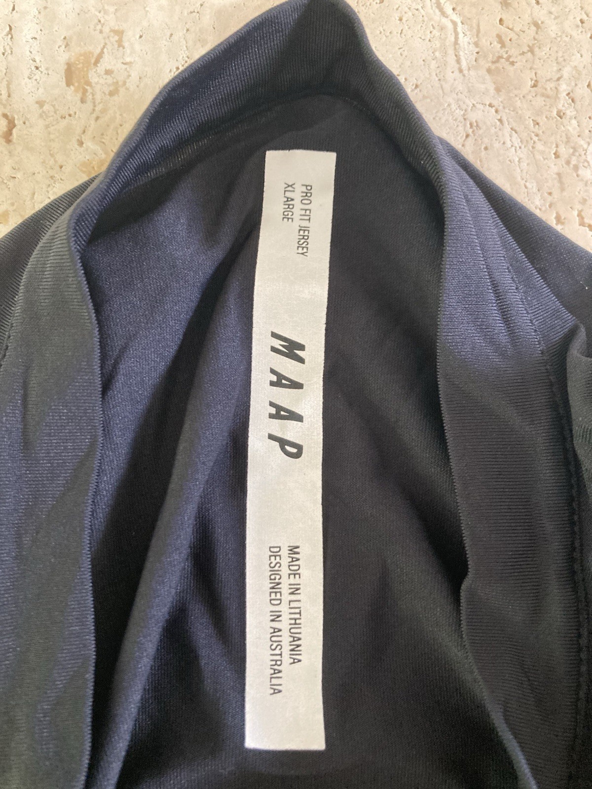 MAAP Evade Pro Base 2.0 Jersey Size XL Short Sleeve Black