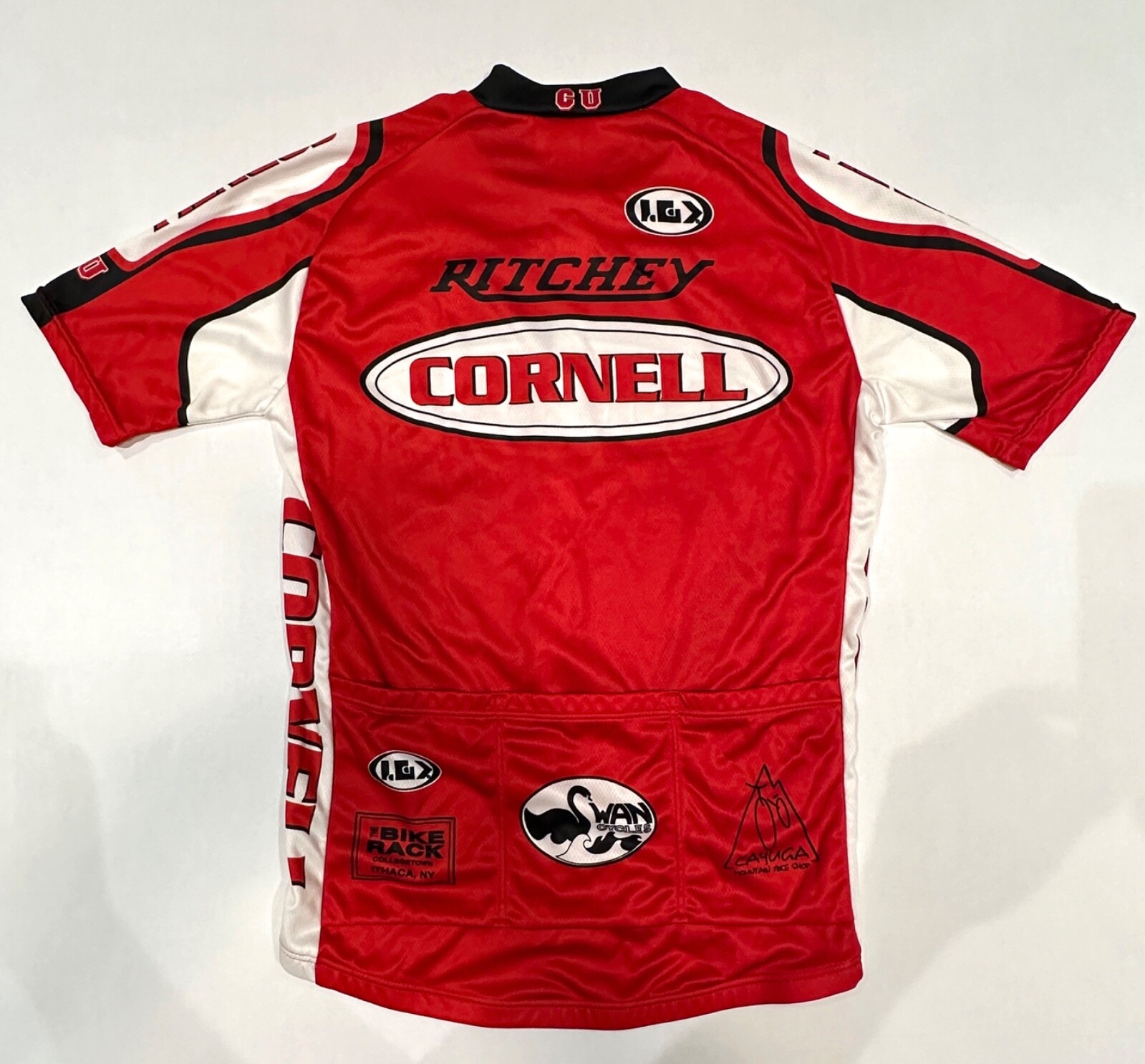 Louis Garneau Cornell Cycling Bike Jersey Women’s Medium 100% Polyester 3/4 Zip